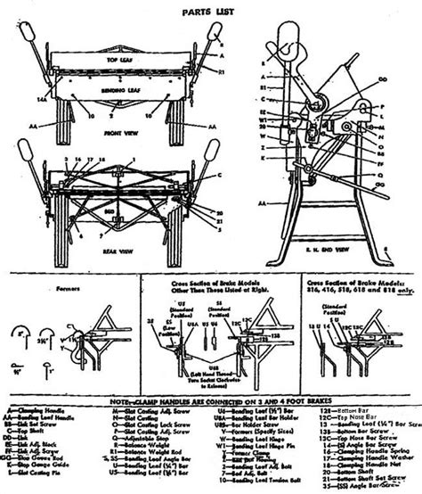 sheet metal brake instructions